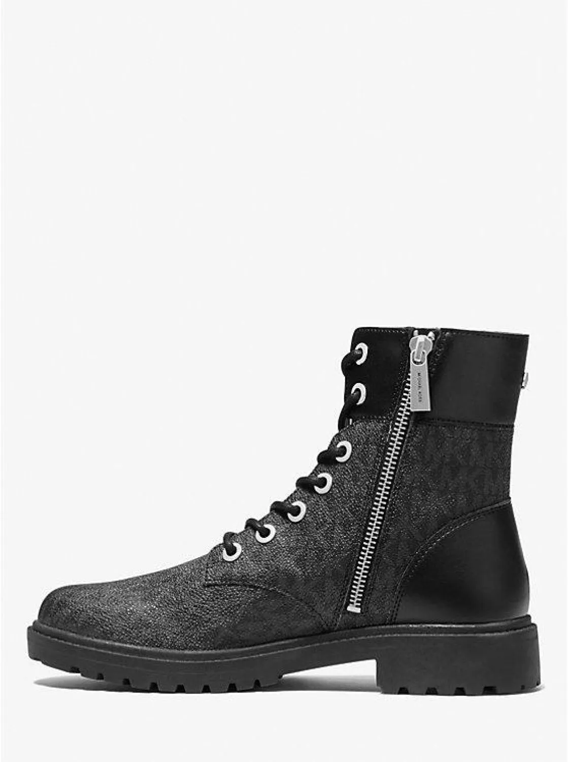 Alistair Signature Logo Combat Boot