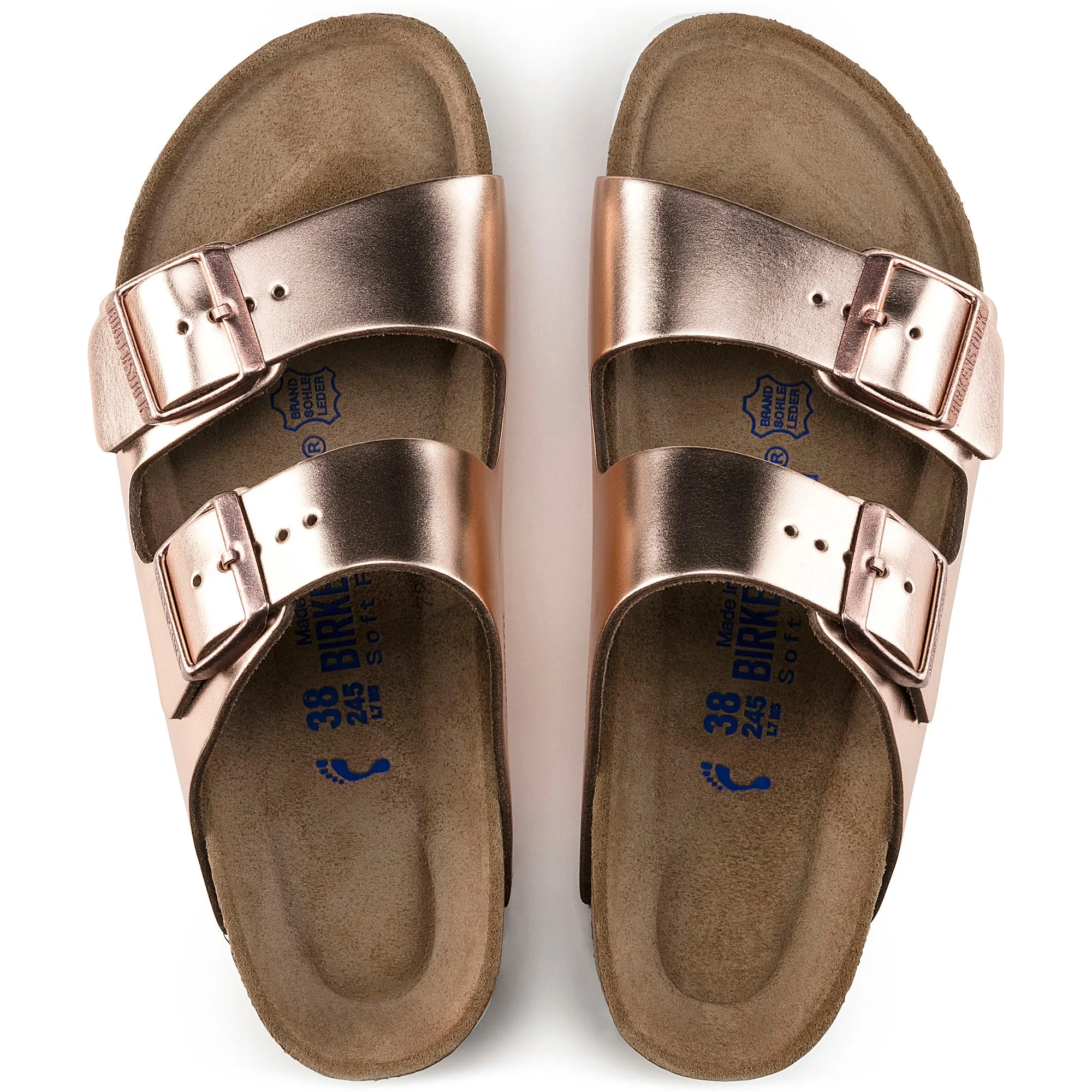 Arizona Soft Footbed Metallic Copper