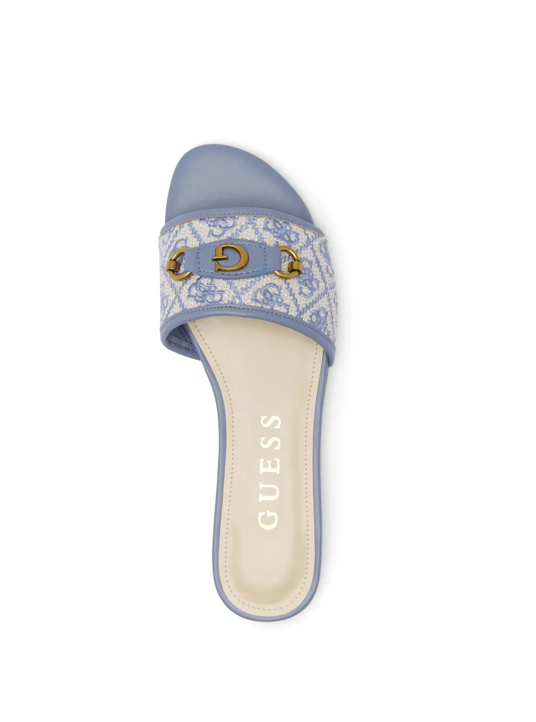 Blue Logo Hammi Slide Sandals