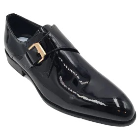 Carrucci Black Patent Leather Men's Dress Shoes