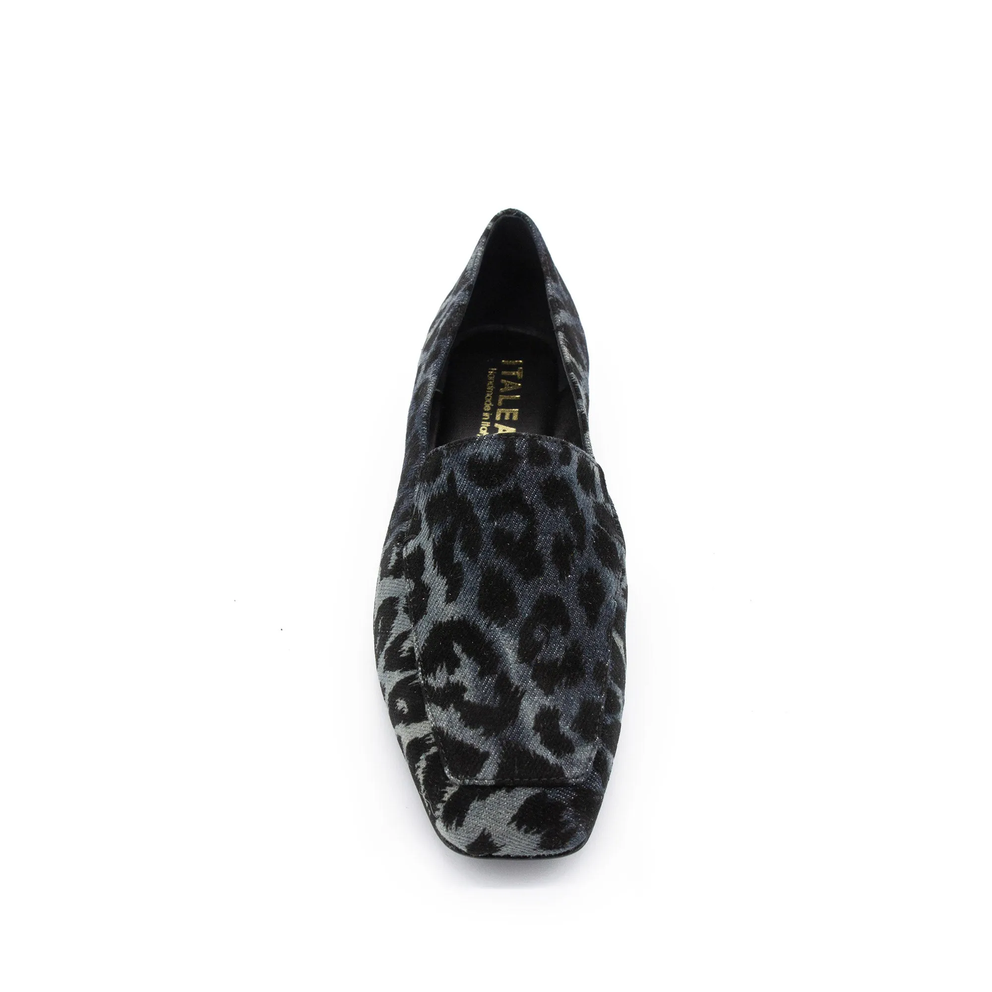 Christina Loafers Leopard Nero