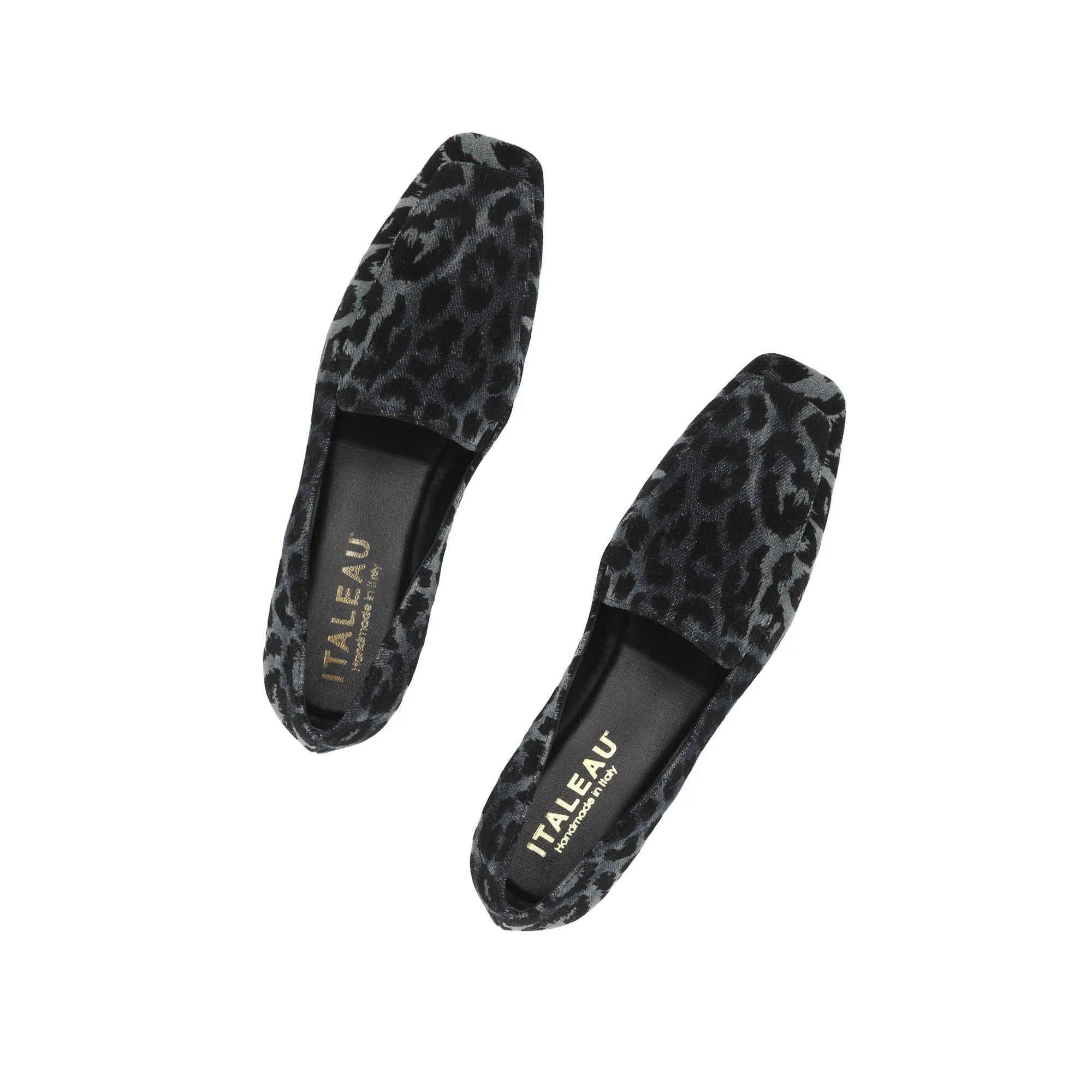 Christina Loafers Leopard Nero