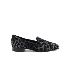 Christina Loafers Leopard Nero