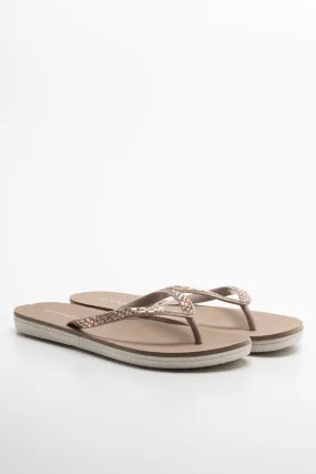 Diamante Flip Flop Pink