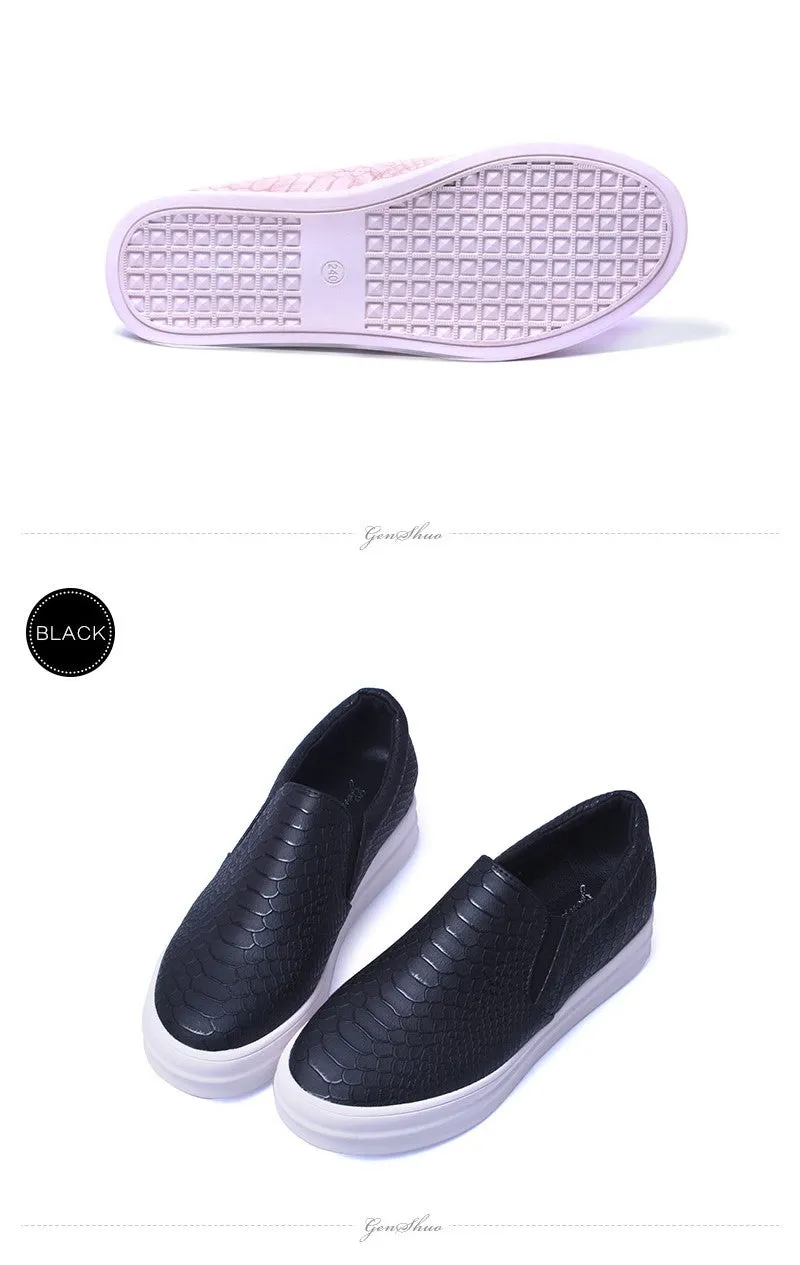 GENSHUO Pink Loafer