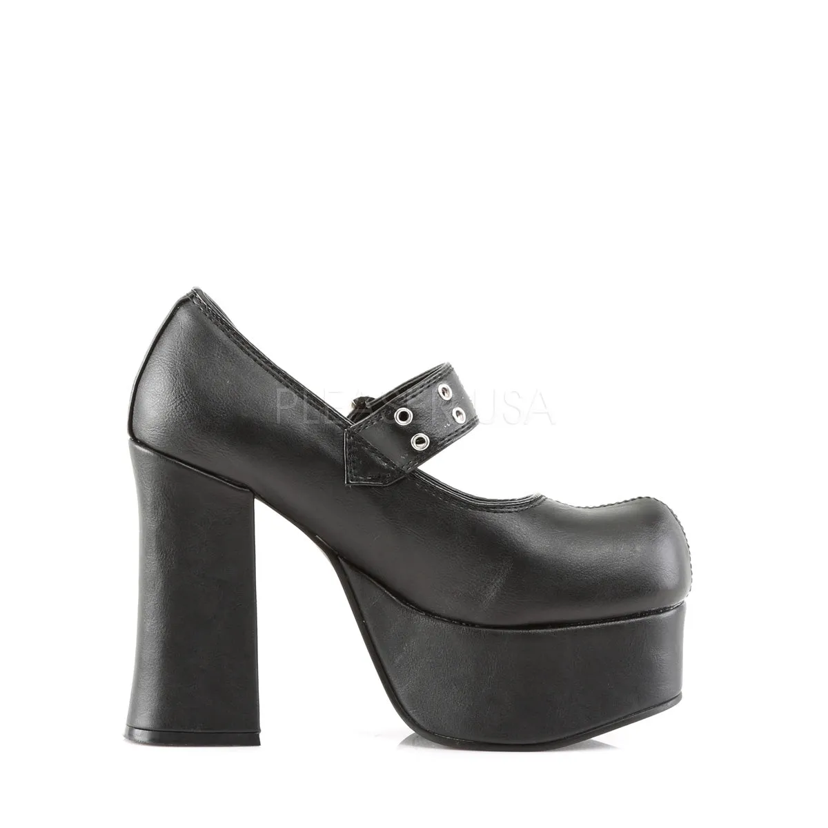 Gothic Platform Black Heels