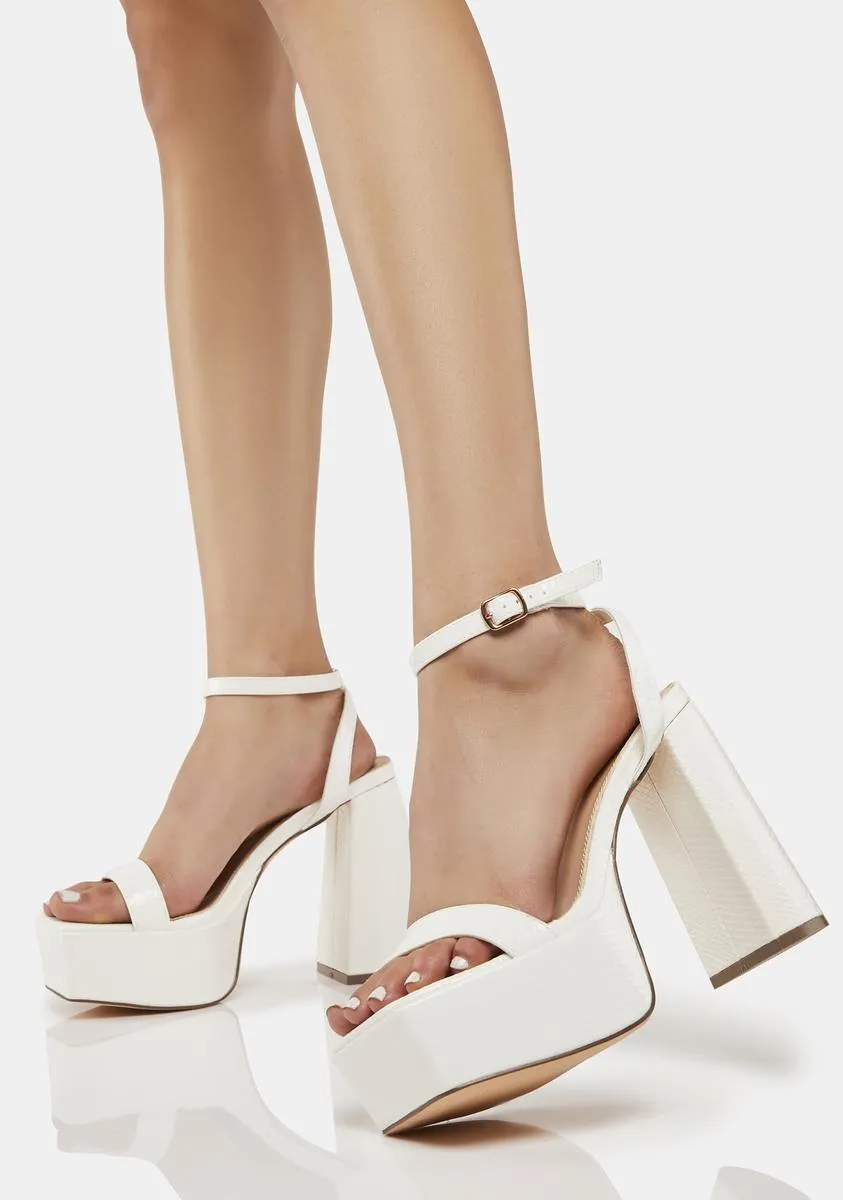 Holy Luscious Elixir Platform Heels