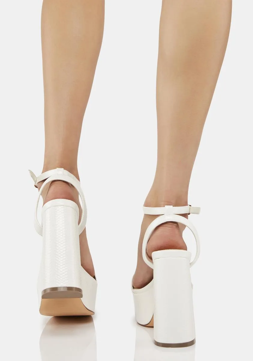 Holy Luscious Elixir Platform Heels