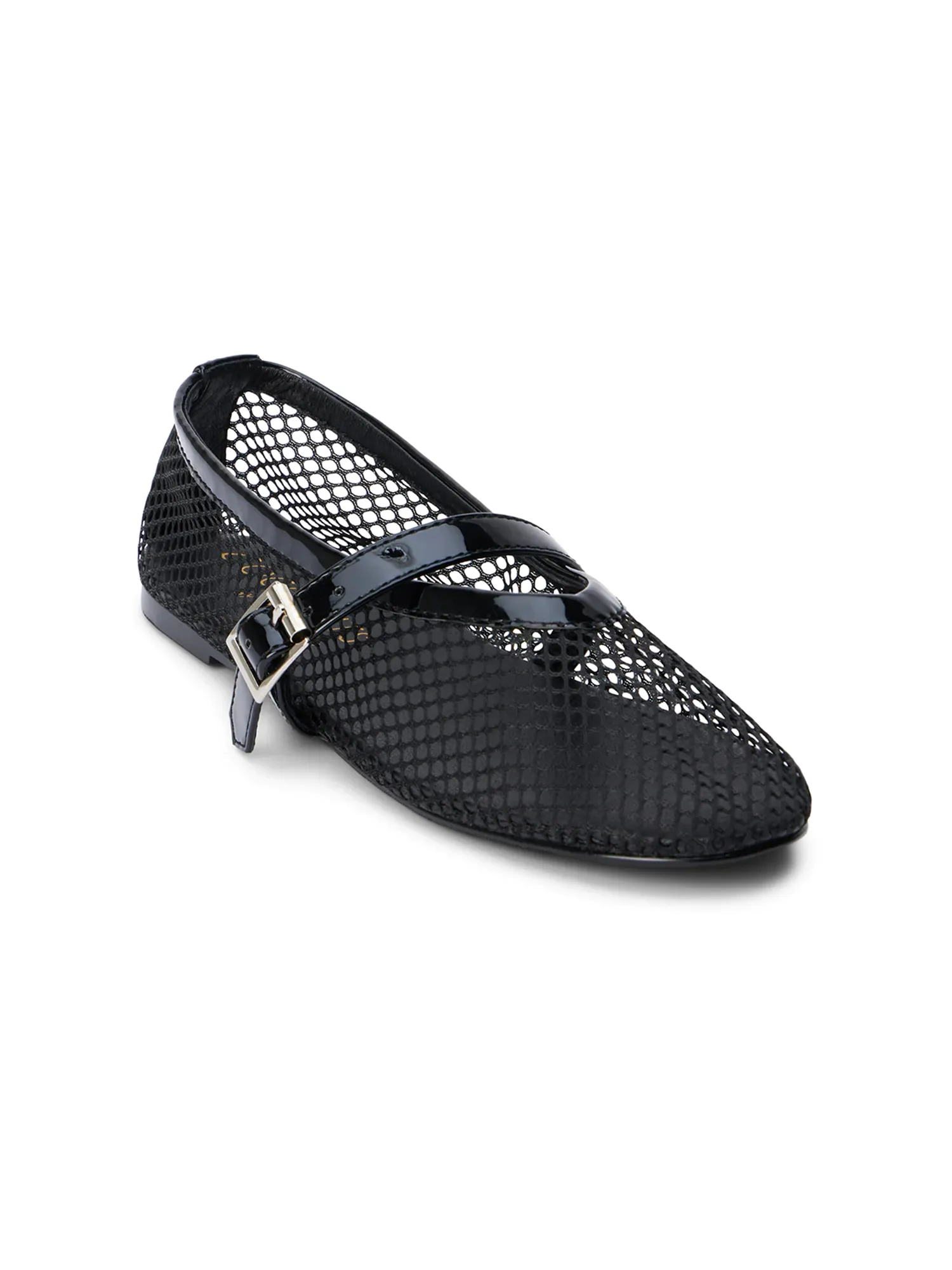 Nolita Ballet Flats in Black