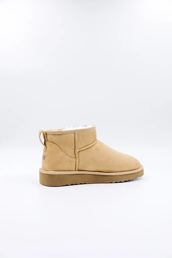 PAWJ Ultra Mini Boot | Tan / Aspen Snow