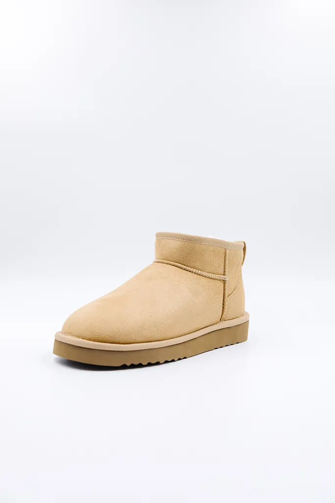 PAWJ Ultra Mini Boot | Tan / Aspen Snow