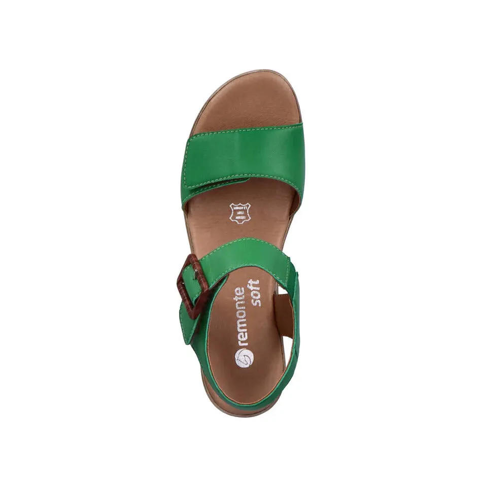 REMONTE BLOCK HEEL SANDAL APPLEGREEN - WOMENS