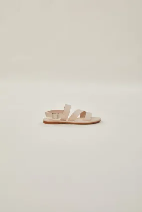 Rye Wide Strap Sandals in Cream