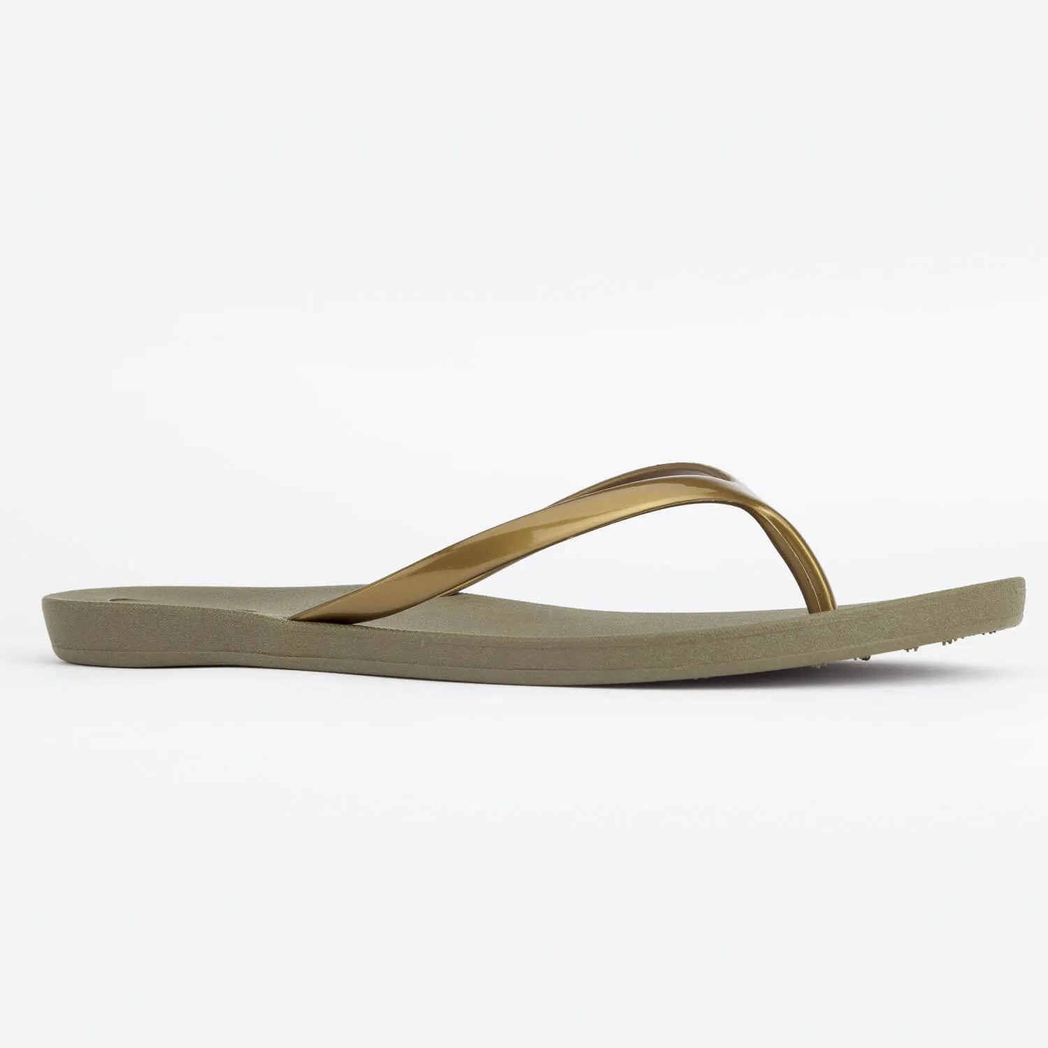 Scout Flip Flops in Moss Gold