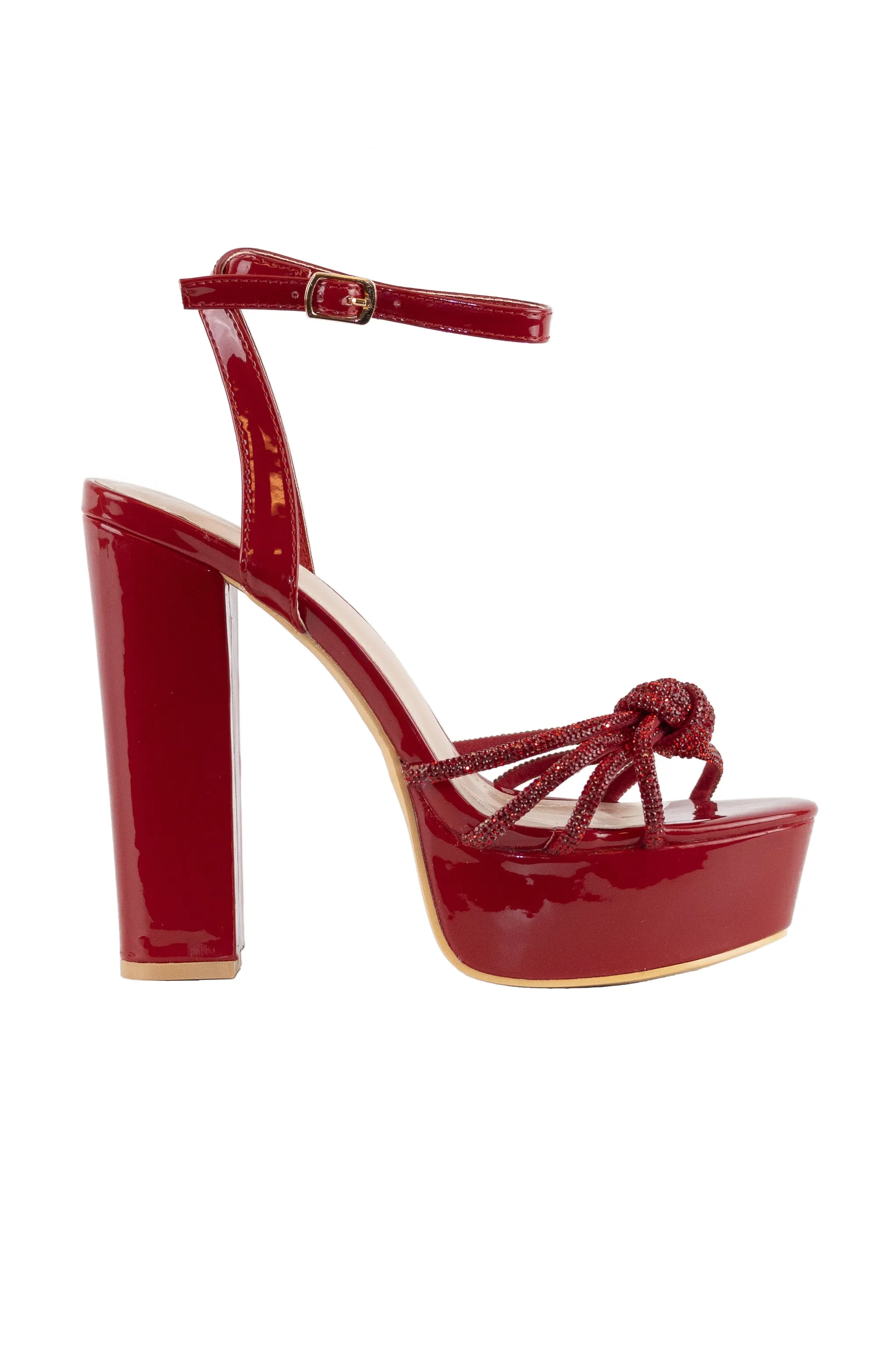 Skyline - Ankle Strap Platform Heels