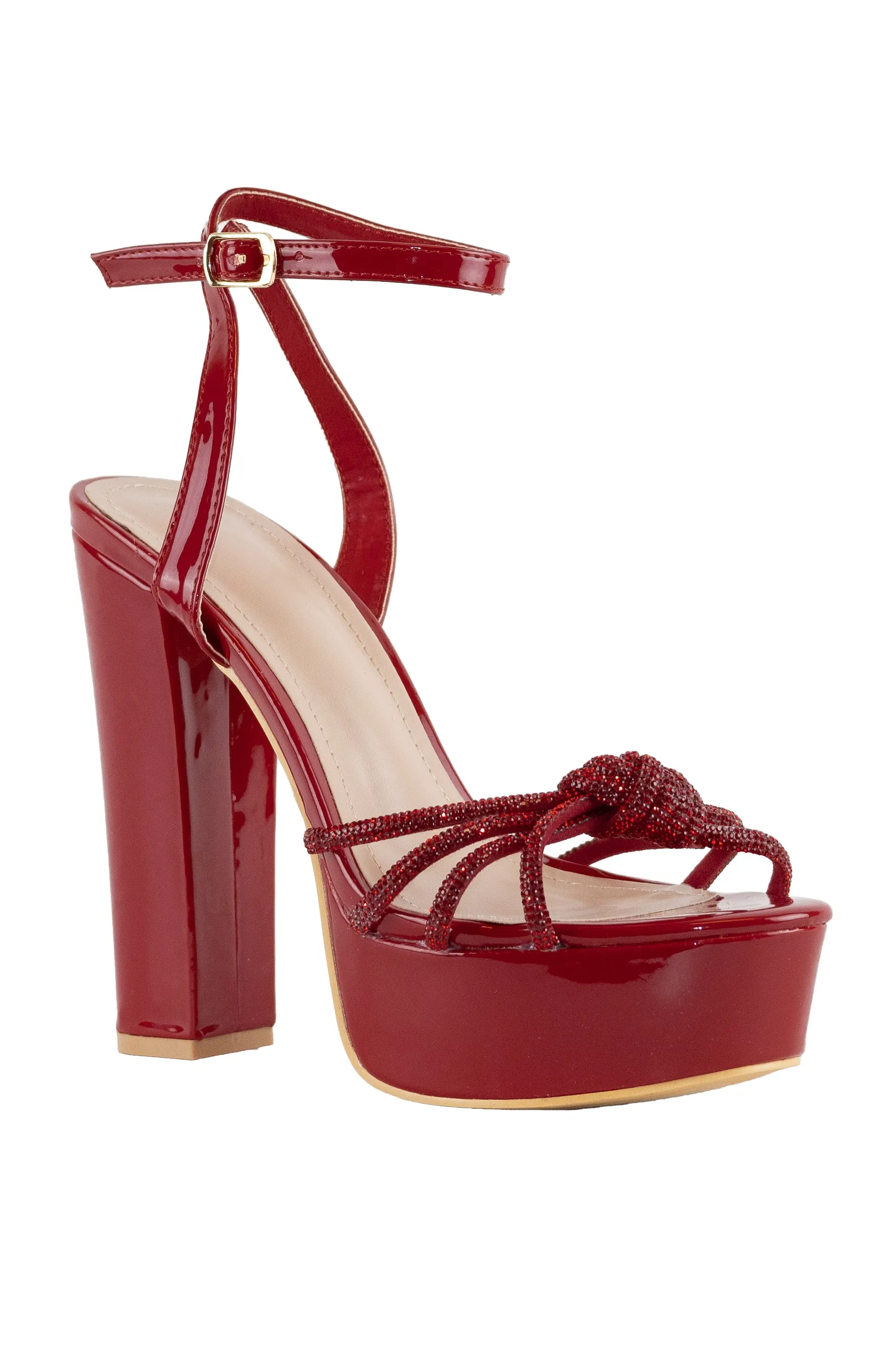 Skyline - Ankle Strap Platform Heels