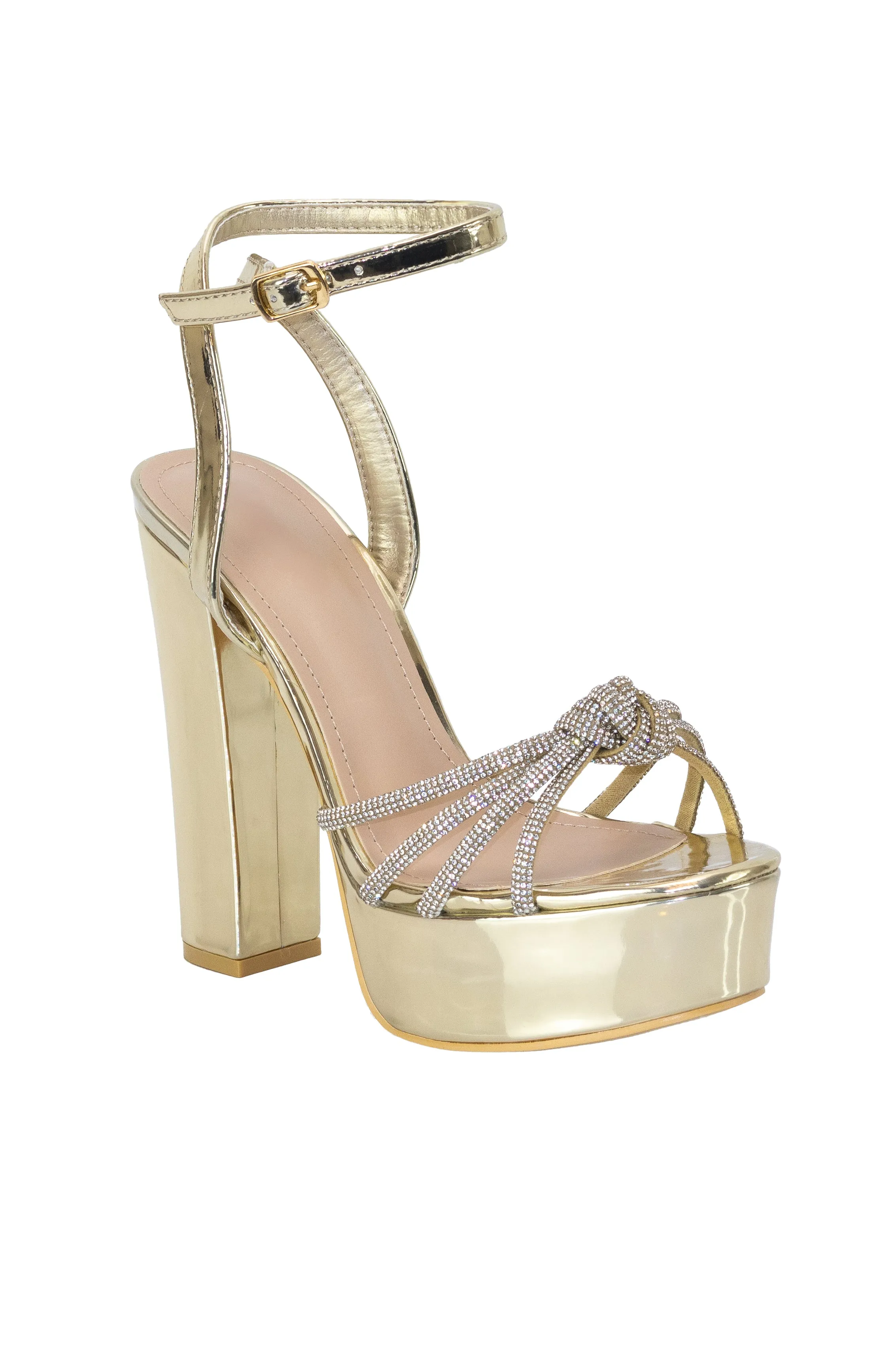 Skyline - Ankle Strap Platform Heels