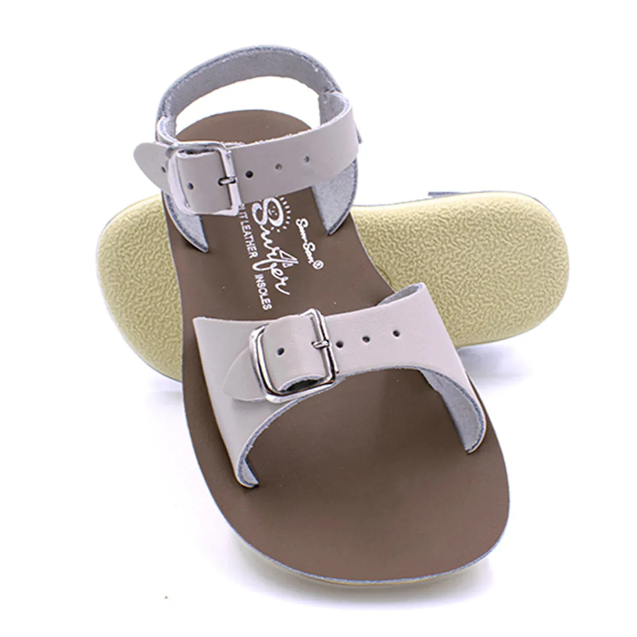 Sun San Toddler's Surfer Sandal - Stone 1733