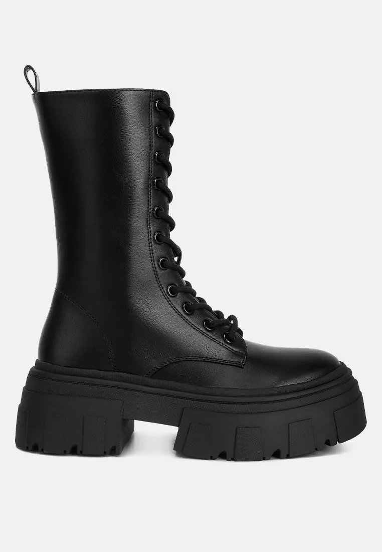 Tatum Combat Boots