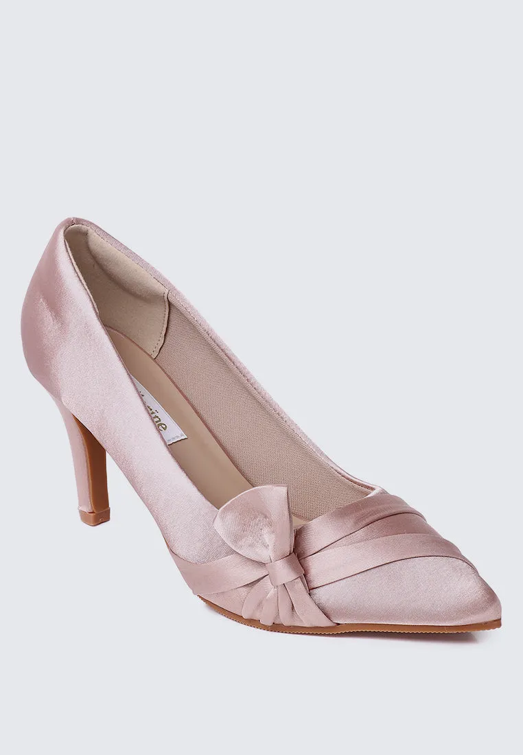 Zuu Comfy Pumps In Champagne